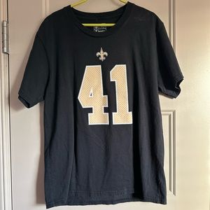 NFL PRO Line Fanatics Saints Kamara #41 shirt. Size M